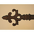 Provence 130 to 154-inch Carbon Black Adjustable Curtain Rod