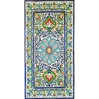 Antique Looking Persian Area Rug Architectural Borazjan Design 18 Antique Looking Persian Area Rug Architectural Bahar Design 40 Tile Ceramic Wall Art