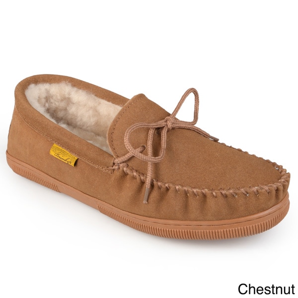 male moccasin slippers