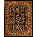 Safavieh Handmade Golden Jaipur Black/ Gold Wool Rug - 8'3 x 11'