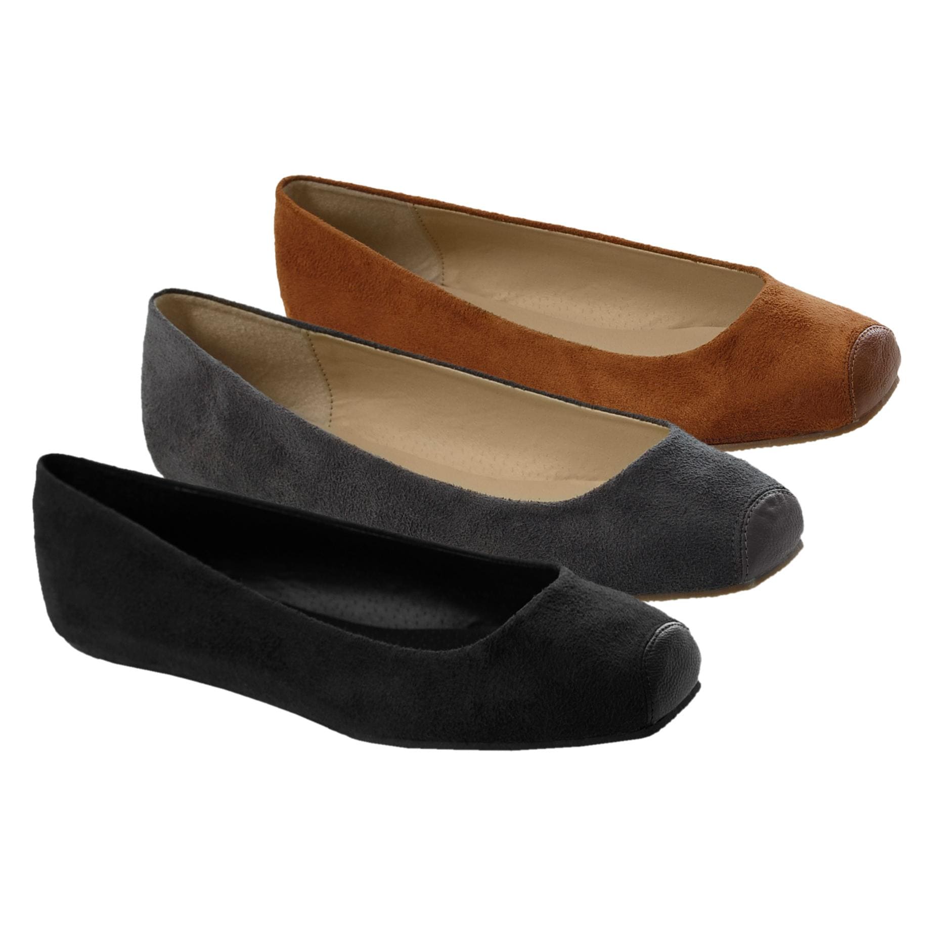 Glaze by Adi Womens Microsuede Snip Toe Flats Today $19.49 3.4 (23