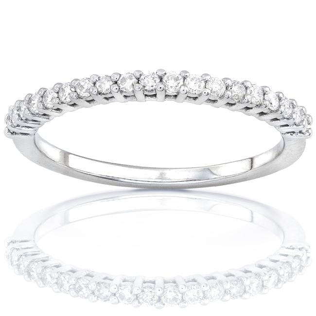   Womens 1/4ct TDW Diamond Wedding Band (G H, I1 I2)  