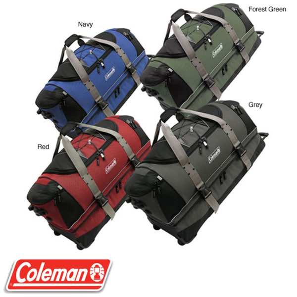coleman rolling duffel bag