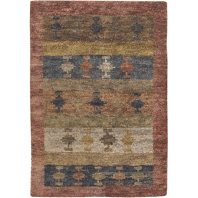 Hand tufted Jute Mandara Rug (5 X 76)