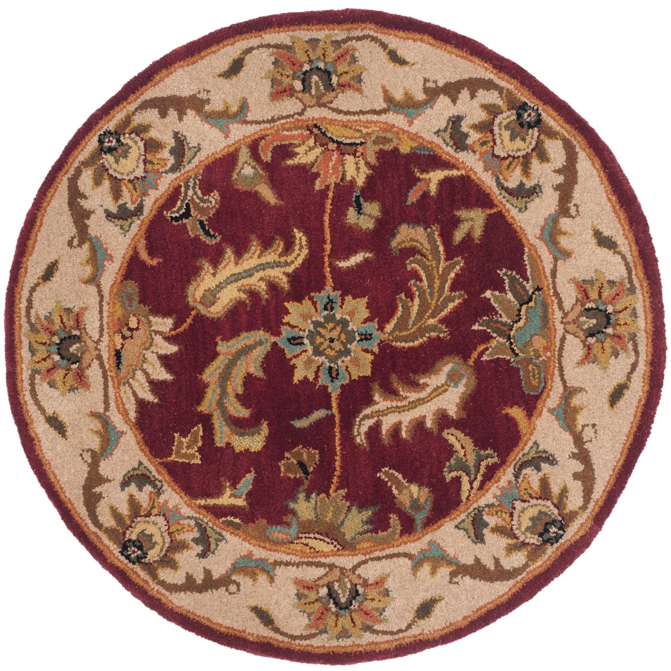 Traditional, Red Oval, Square, & Round Area Rugs from