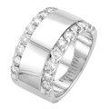 Unending Love 14k White Gold 1 1/2ct TDW Diamond Anniversary Ring