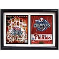 Phillies 2008 World Series 12x18 Custom Framed Double Print