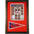 Phillies 2008 Team 12x18 Framed Print with Mini Pennant