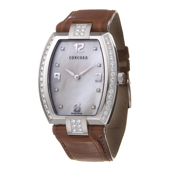 Concord La Scala Women's Stainless Steel Quartz Watch Concord Women's Concord Watches