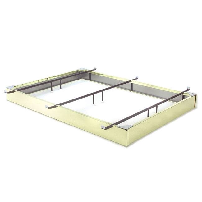 Brass Finished Steel Bed Pedestal