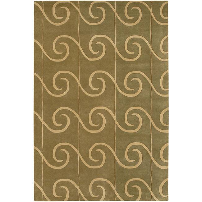 Hand-tufted Mandara Wool Runner Rug (2'6 x 7'6)