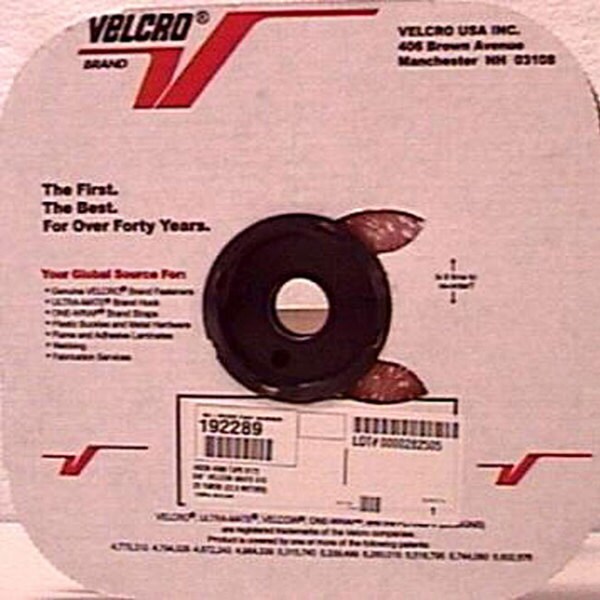 Hook and Loop 5/8-inch Reel Sew-on Hook Coins