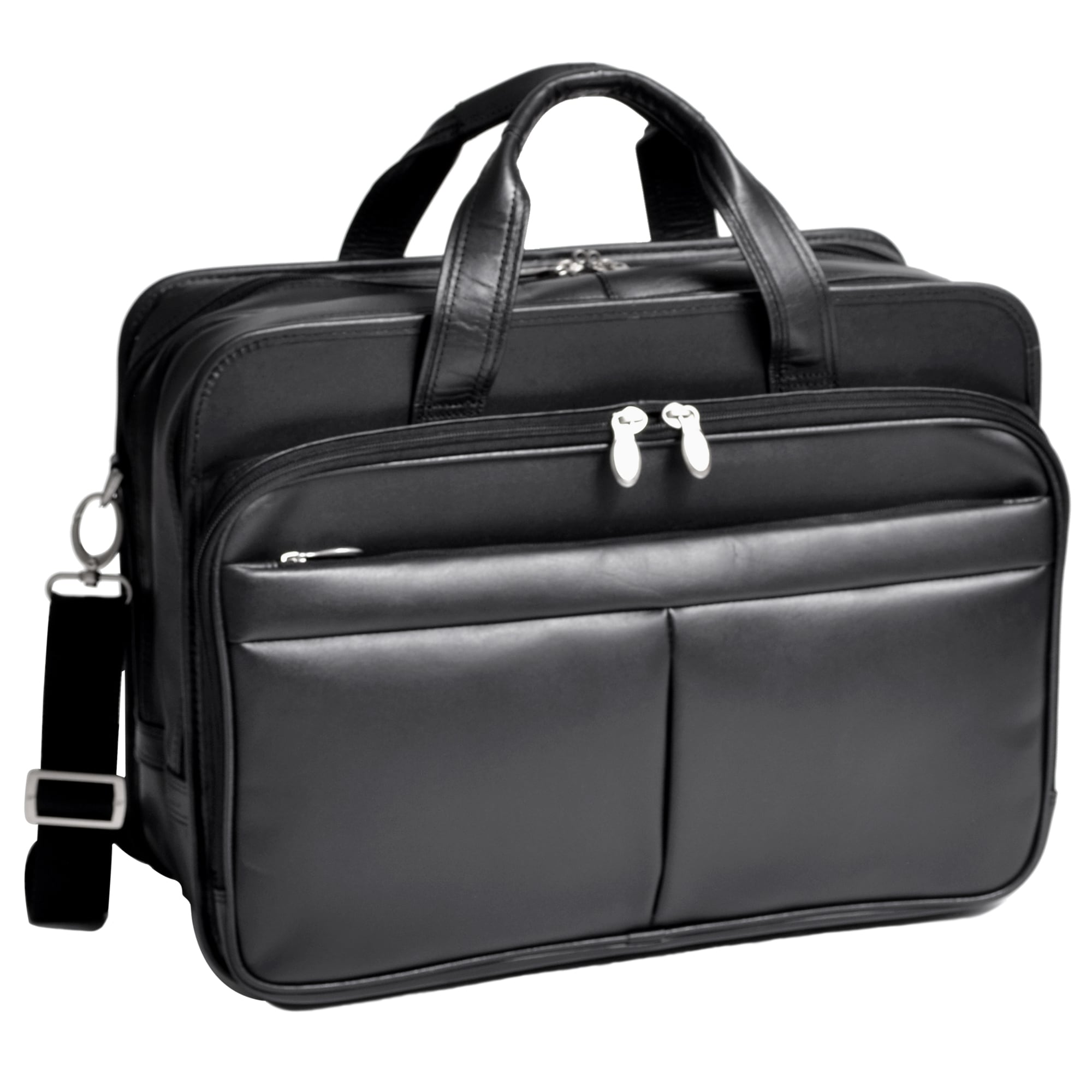 Mckleinusa Walton (black) Expandable Compartment Laptop Case