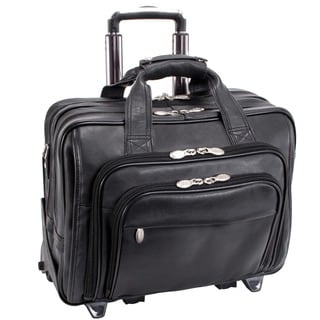 Mcklein Black Gold Coast 17 Inch Detachable Wheeled Laptop Case Mcklein Black Gold Coast 17 Inch Detachable Wheeled Laptop Case Free Shipping Today 3665581