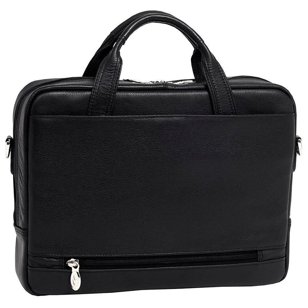 small black briefcase