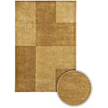 Artist's Loom Hand-tufted Contemporary Geometric Wool Rug (5'x7'6) - 5' x 7'6