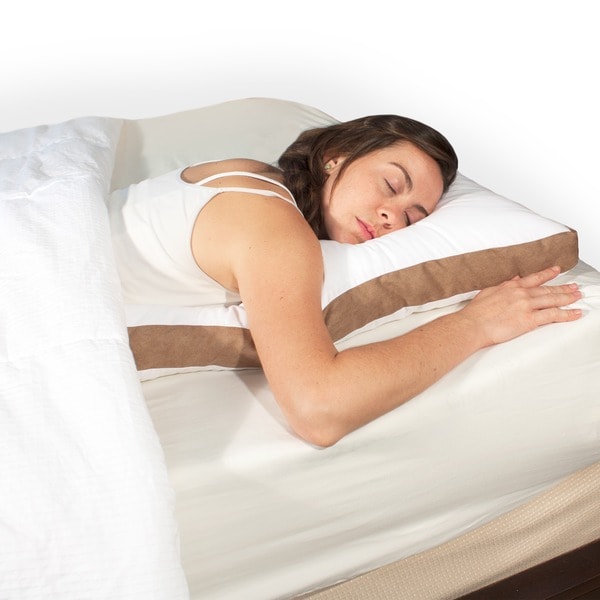 Shop Science of Sleep Trim Sleeper Pillow for Stomach Sleepers Free