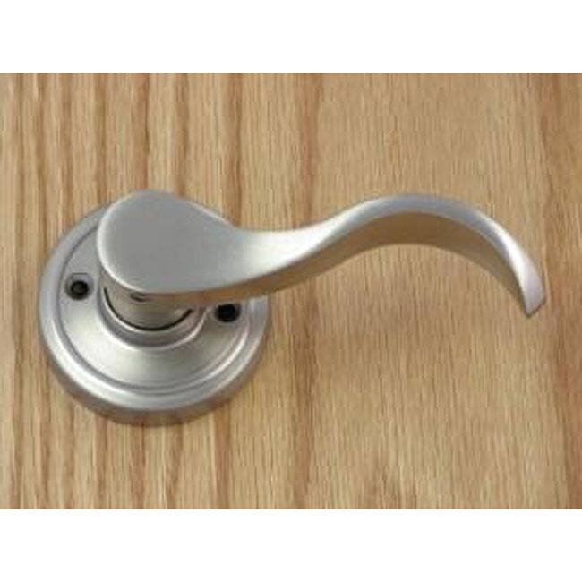 Satin Nickel Dummy Right-hand Door Lever