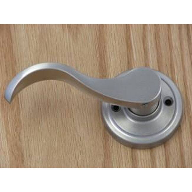 Satin Nickel Dummy Left-hand Door Lever - Cream