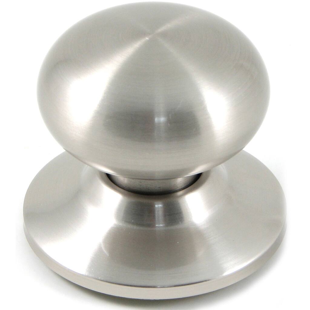 Satin Nickel Mushroom Dummy Doorknob