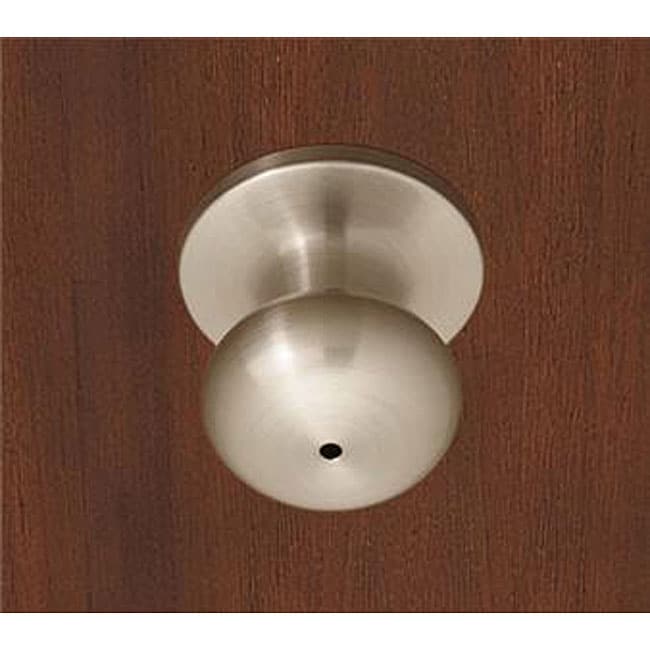 Satin Nickel Mushroom Dummy Doorknob