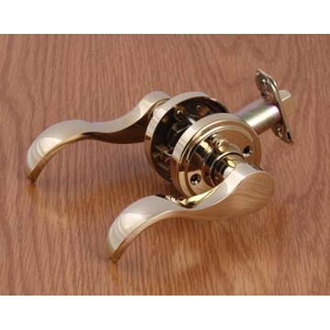 Polished Brass Privacy Set Door Handle