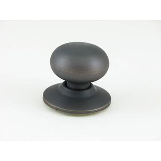 Oil rubbed Bronze Mushroom Dummy Doorknob