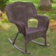 preview thumbnail 1 of 10, International Caravan Chelsea Resin Wicker Porch Rocker
