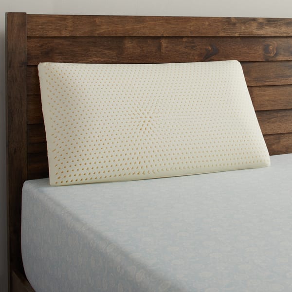 Shop Beautyrest Latex Foam Pillow With Removable Cover White
