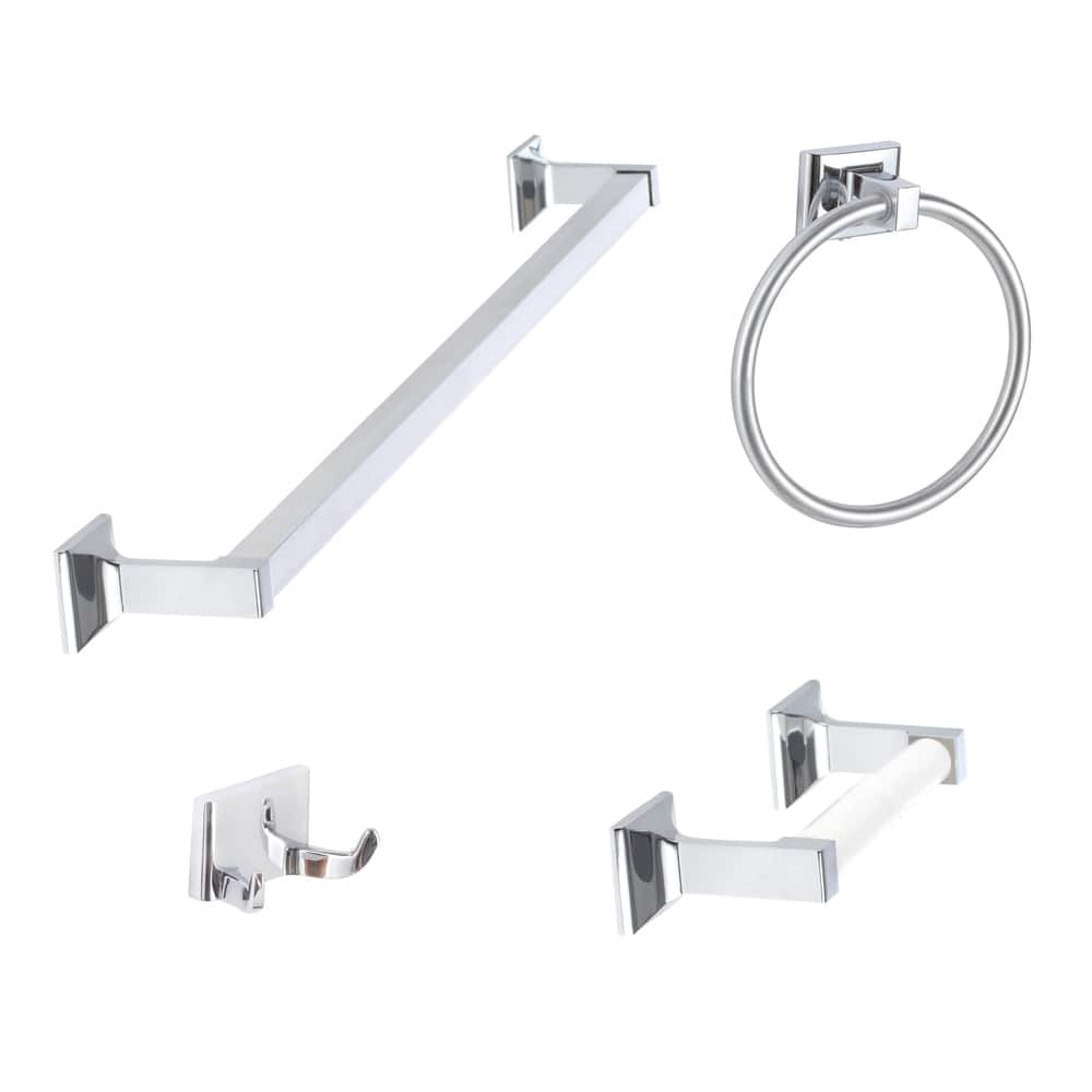 Sure-Loc Basic 4-piece Bathroom Accessory Set