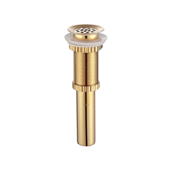 KRAUS PU-12 Grid Style Drain, Bathroom Sink, Chrome, Nickel, ORB