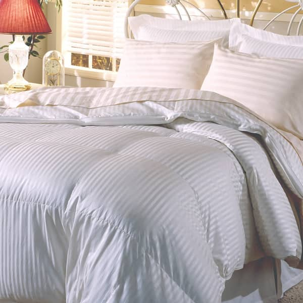 Shop Hotel Grand Silk 400 Thread Count Premium White Goose Down