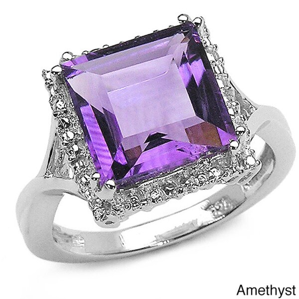 Amethyst Ring: Amethyst Rings Size 7