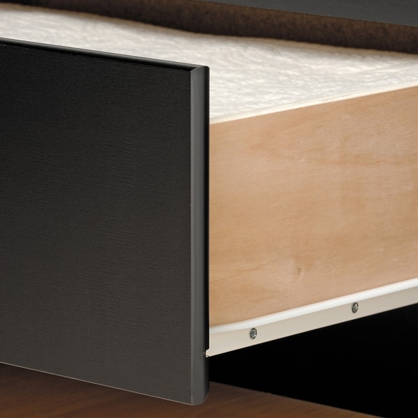 Black Twin 6 Drawer Captain S Platform Storage Bed Overstock 3701226