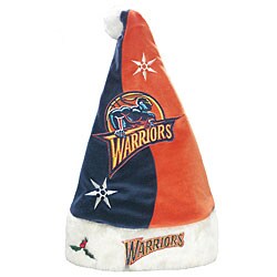 warriors santa hat