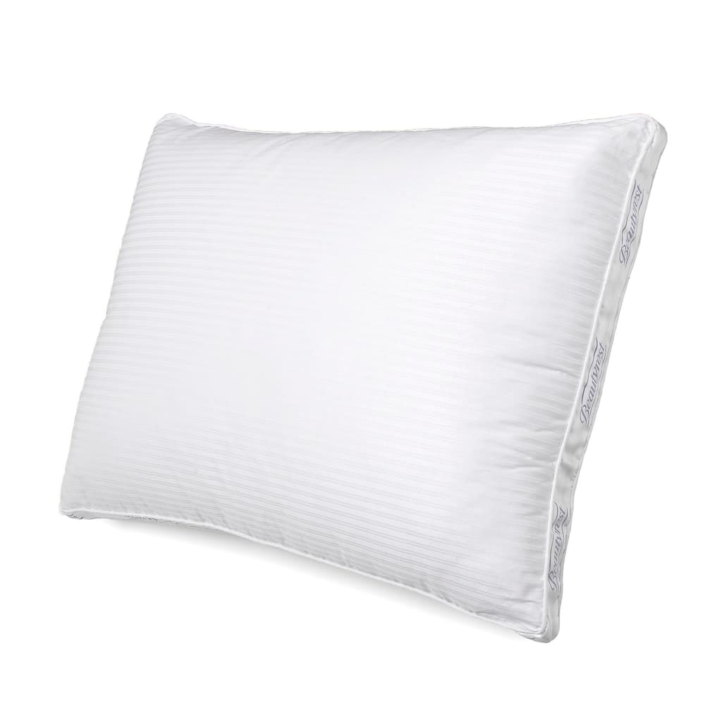 Beautyrest 300 Thread Count Cotton Bed Pillow - White