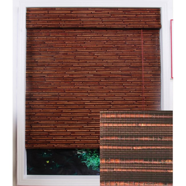 Arlo Blinds Rangoon Bamboo Roman Shade (33 in. x 54 in.)
