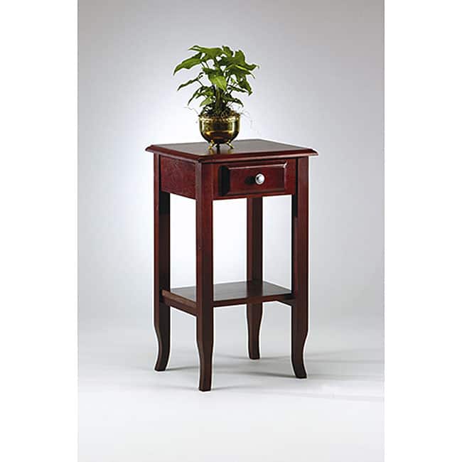 Merlot Telephone Table with Drawer