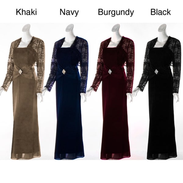 Aspeed Design Womens Lace Jacket Dress  ™ Shopping   Top
