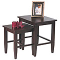 Office Star Expresso 2-piece Nesting Table Set - Espresso