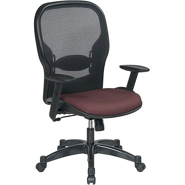 Office Star Space Series Air Grid Back Fabric Seat