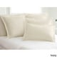 preview thumbnail 5 of 5, Cotton Blend Poplin Tailored Decorative Pillow Shams (Pack of 2)