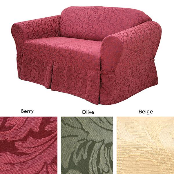 Damask Sofa Slipcover