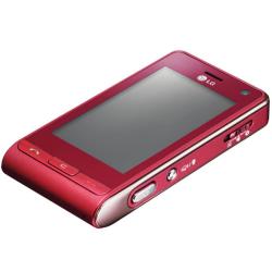 LG KU990 Viewty Touchscreen Red GSM Unlocked Cell Phone