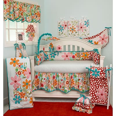Cotton Tale Lizzie 4-piece Crib Bedding Set - Multi