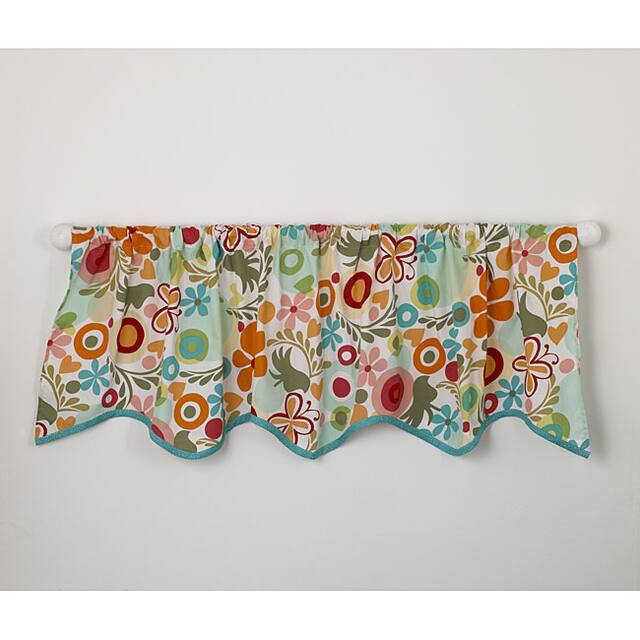 Cotton Tale Lizzie Window Curtain Valance