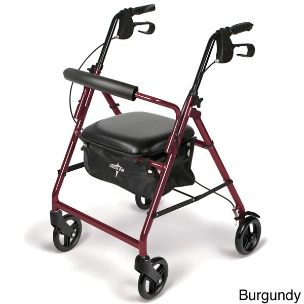 Medline Basic Walker/ Rollator - Overstock Shopping - Great Deals on ...