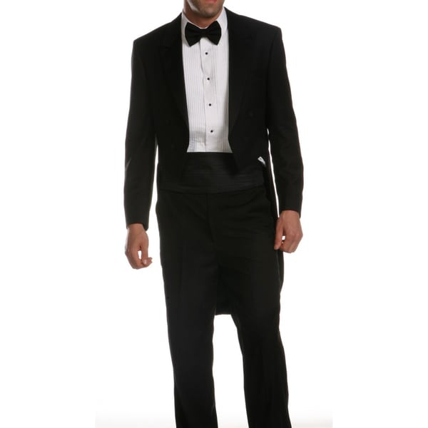 Ferrecci Men's Sophisticated Tail-back Tuxedo - Free Shipping Today ...