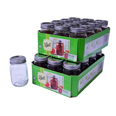 Ball 16-oz/ Pint Mason Jars (Set of 24)