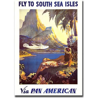 Paul Lawler 'South Sea' Gallery-wrapped Canvas Art